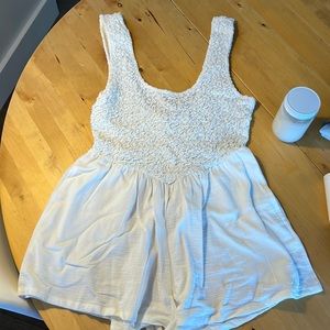 Free people NEW with tags white romper